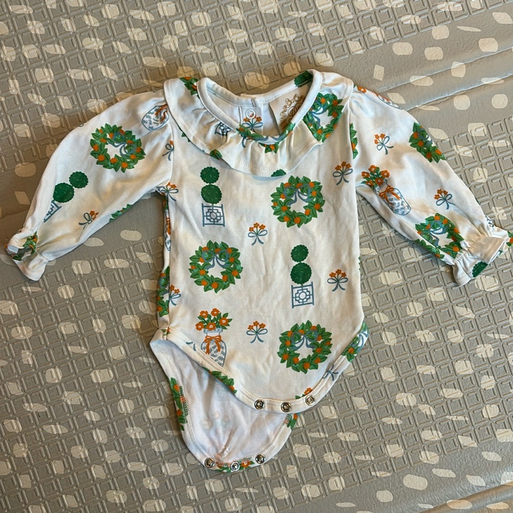 TBBC 0-6 month girls onesie
